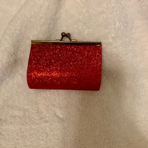 Red Sparkly Mini Purse